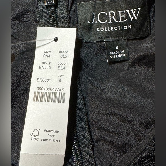 J. Crew Collection Luxe Lace Dress - Picture 6 of 7